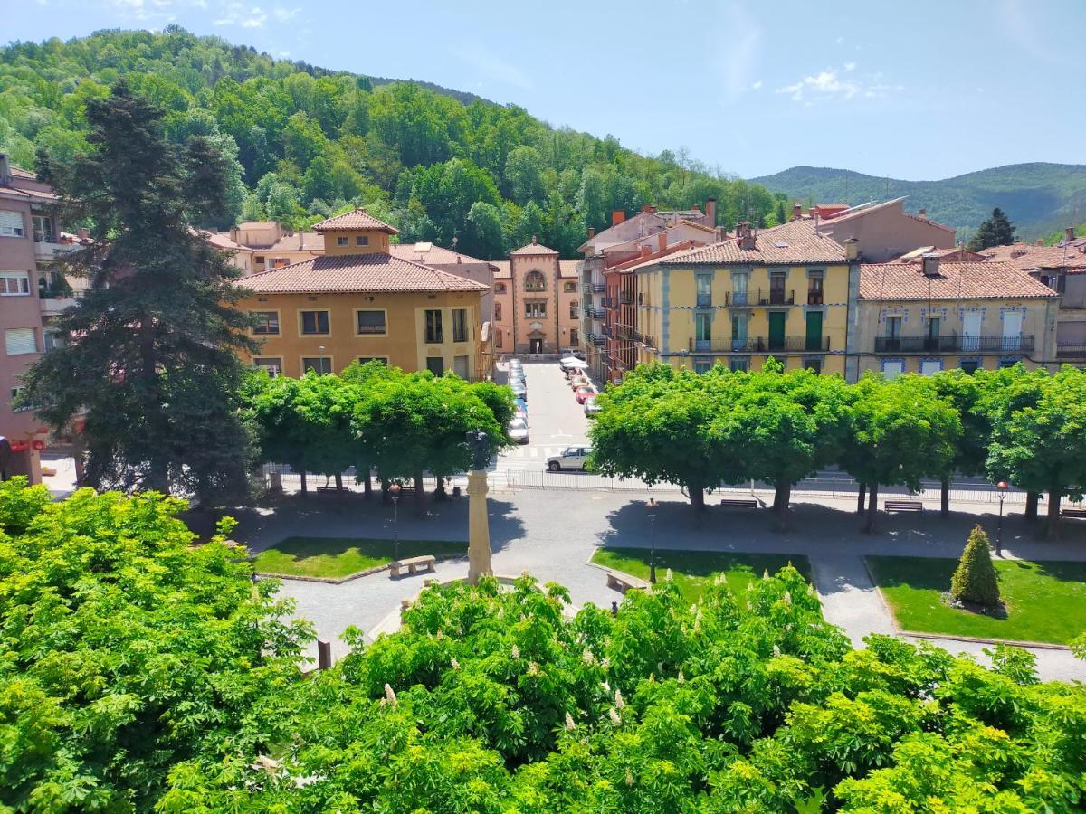 Can Planas Soleado, Amplio Con Vistas Y Parking Сан-Жоан-де-лес-Абадессес Экстерьер фото